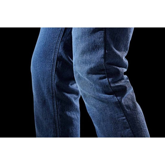 Jean moto Furygan K12 X KEVLAR STRAIGHT - Medium Blue - Jambes longues