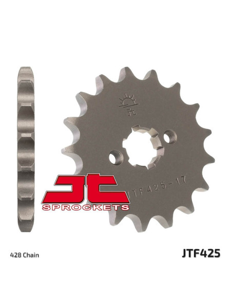 Pignon acier JT - Pas 428 - SUZUKI 125cc