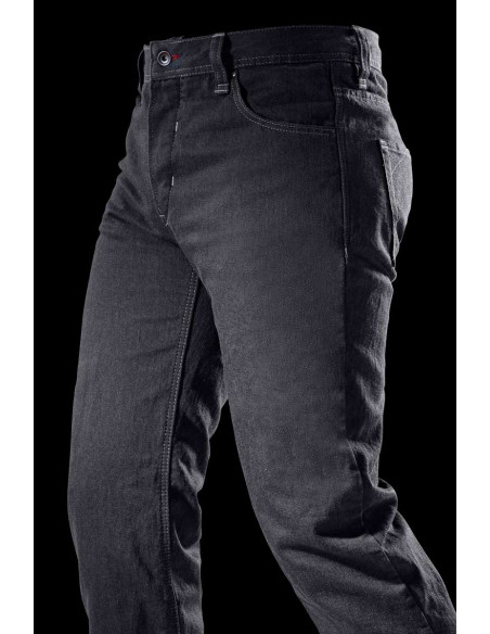 Jean moto Furygan K12 X KEVLAR STRAIGHT - Carbone - Jambes courtes