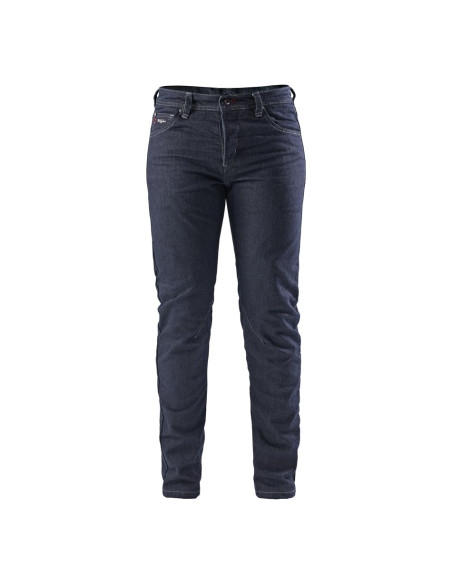Jean moto Furygan KALVIN X KEVLAR SLIM - Dark Blue - Jambes longues