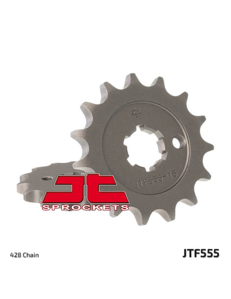 Pignon acier JT - Pas 428 - KAWASAKI 65 / 85 / 100 KX