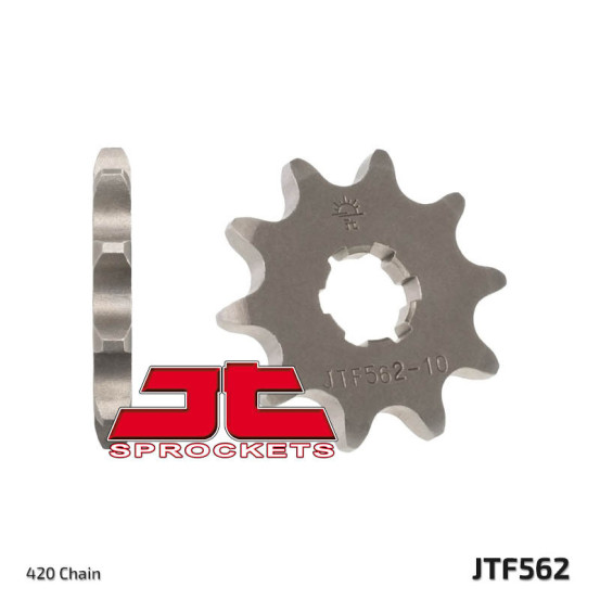 Pignon acier JT - Pas 420 - KAWASAKI SUZUKI Quad