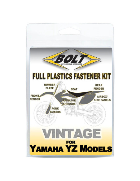 Coffret visserie plastiques BOLT - FANTIC & YAMAHA