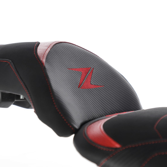 Selle confort BAGSTER SIT'N GO Noir - Rouge