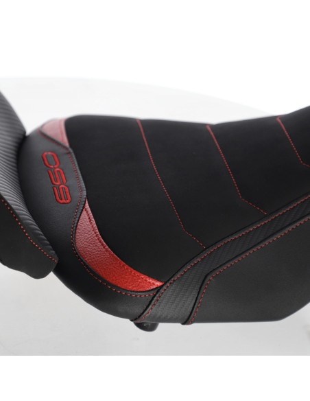 Selle confort BAGSTER SIT'N GO Noir - Rouge