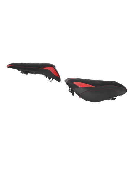 Selle confort BAGSTER SIT'N GO Noir - Rouge