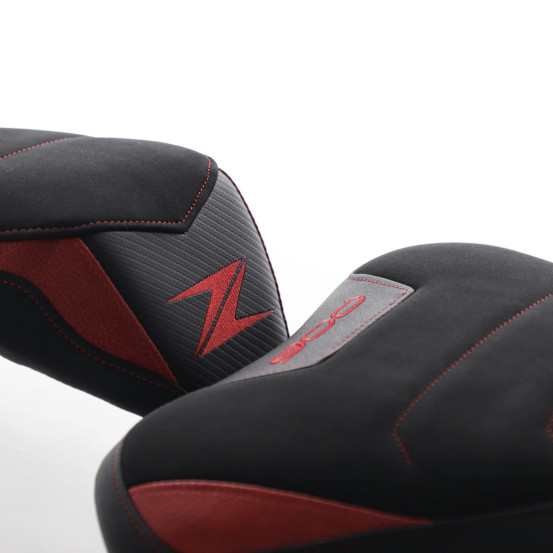 Selle confort BAGSTER SIT'N GO Noir - Rouge