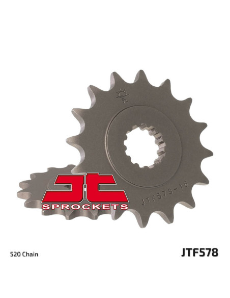 Pignon acier JT - Pas 520 - KAWASAKI YAMAHA