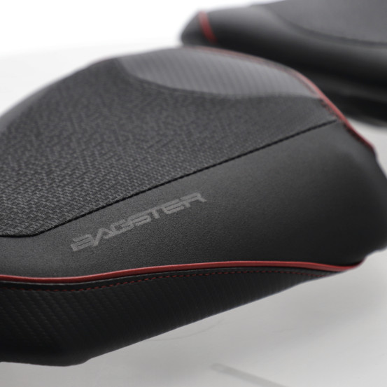 Selle confort BAGSTER SIT'N GO Noir - Rouge