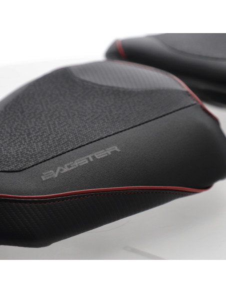 Selle confort BAGSTER SIT'N GO Noir - Rouge