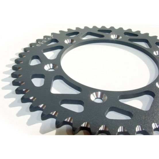 Couronne Alu BUD Anti Boue Ducati 450 DESMO MX Noir