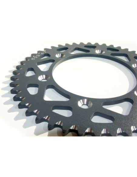 Couronne Alu BUD Anti Boue Ducati 450 DESMO MX Noir