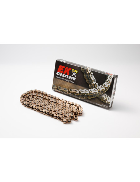 Chaine 520 or EK CHAIN SRX2 QX-Ring - Attache rapide