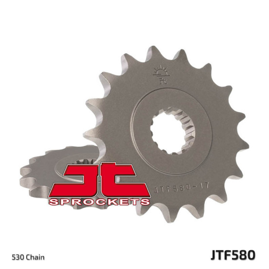 Pignon acier JT - Pas 530 - YAMAHA 600 / 750 / 1000cc