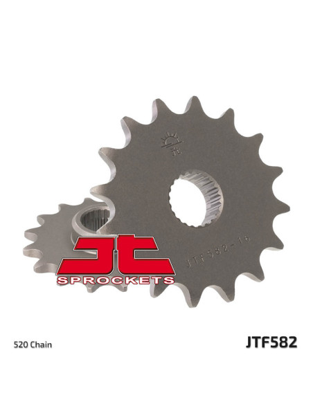 Pignon acier JT - Pas 520 - YAMAHA 600 XJ S Diversion 1992-2003 Nb de pignon
