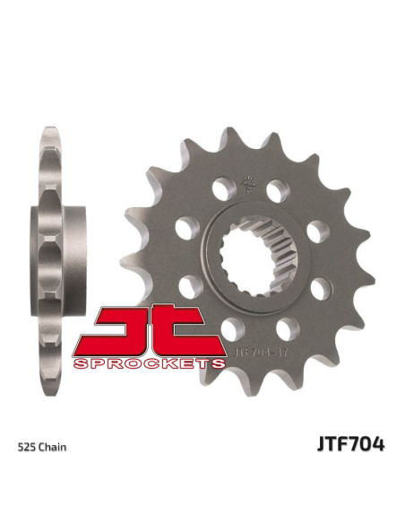 Pignon acier JT - Pas 525 - APRILIA 1000cc BMW 800cc