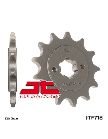 Pignon acier JT - Pas 520 - HUSQVARNA5 CR 1990-1994