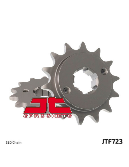 Pignon acier JT - Pas 520 - CAGIVA 350 Elefant Paris Dakar 1986-1988