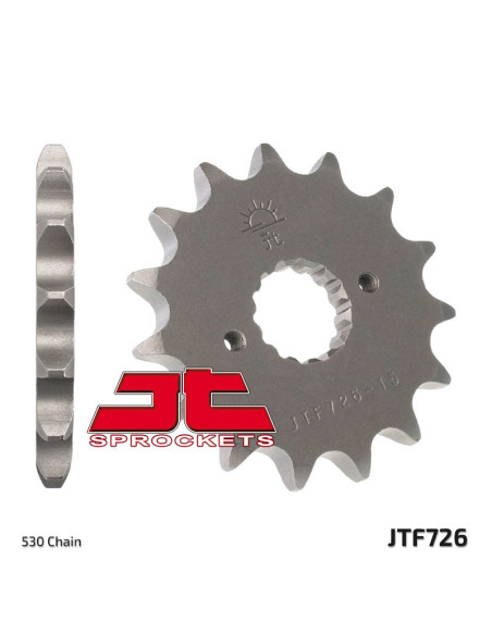 Pignon acier JT - Pas 520 - DUCATI 750 Indiana 1987-1990 14