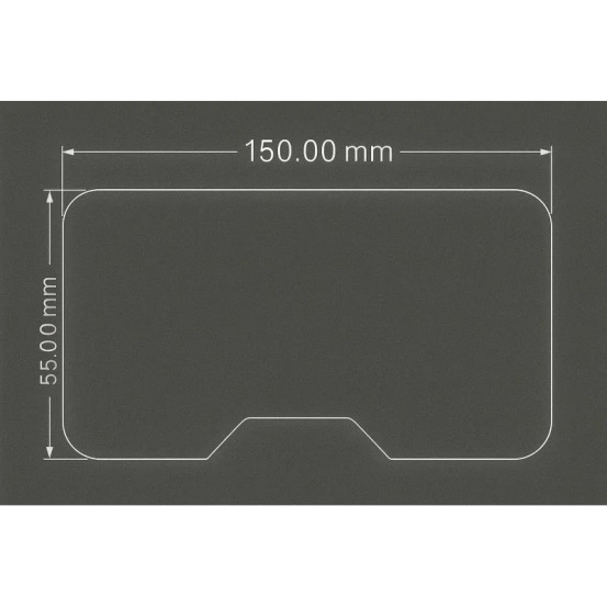 Film Hydrophobe AF Protect Universel 55mm X2