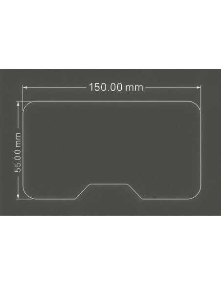 Film Hydrophobe AF Protect Universel 55mm X2