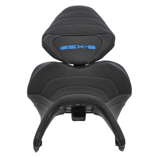 Selle confort BAGSTER SIT'N GO Noir - Bleu - Suzuki GSX 8S / R 2023–2026