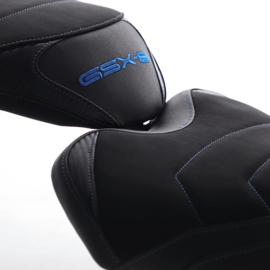 Selle confort BAGSTER SIT'N GO Noir - Bleu - Suzuki GSX 8S / R 2023–2026