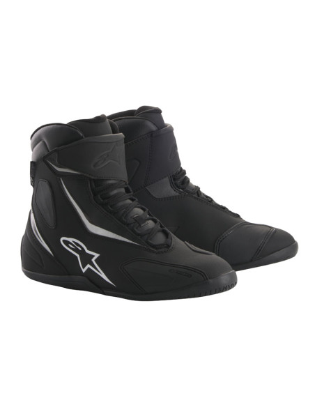 Baskets moto Alpinestars Fastback 2 Drystar Noir Blanc