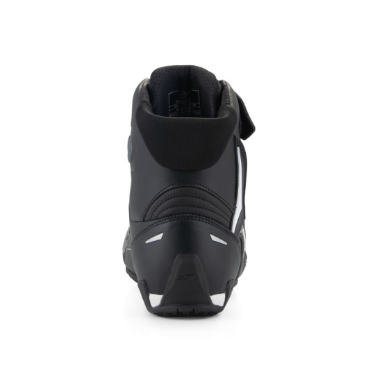 Baskets moto Alpinestars Faster-4 Noir Blanc