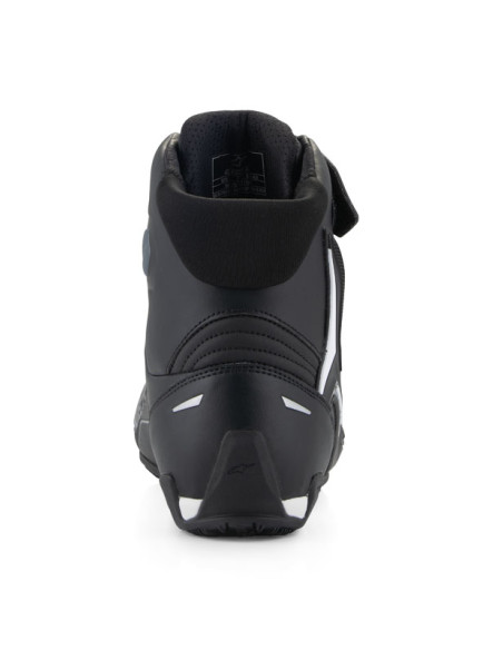 Baskets moto Alpinestars Faster-4 Noir Blanc