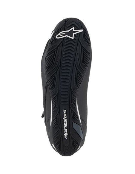 Baskets moto Alpinestars Faster-4 Noir Blanc