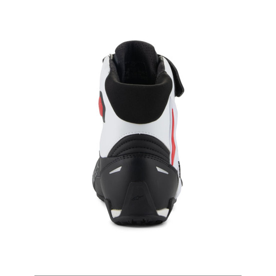 Baskets moto Alpinestars Faster-4 Noir Blanc Rouge