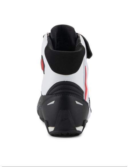 Baskets moto Alpinestars Faster-4 Noir Blanc Rouge