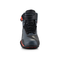 Baskets moto Alpinestars Faster-4 Noir Gris Rouge 2