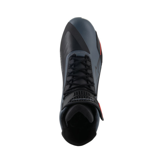 Baskets moto Alpinestars Faster-4 Noir Gris Rouge
