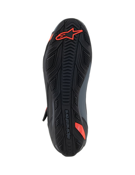 Baskets moto Alpinestars Faster-4 Noir Gris Rouge