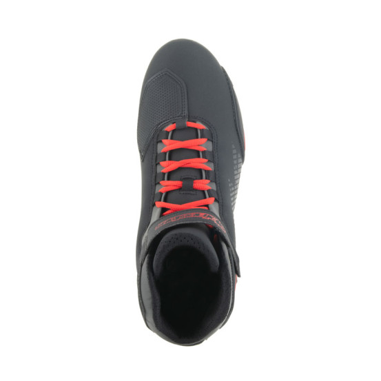 Baskets moto Alpinestars Sektor Noir Bright Rouge