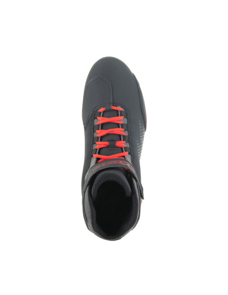 Baskets moto Alpinestars Sektor Noir Bright Rouge