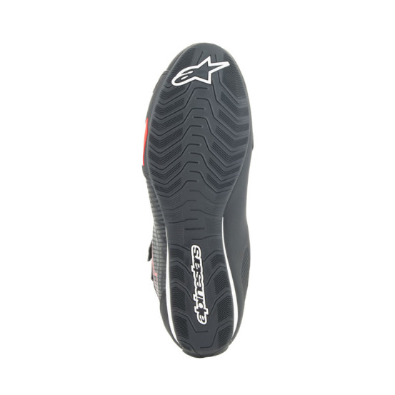 Baskets moto Alpinestars Sektor Noir Bright Rouge