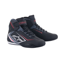 Baskets moto Alpinestars Sektor Waterproof Noir Blanc Gris