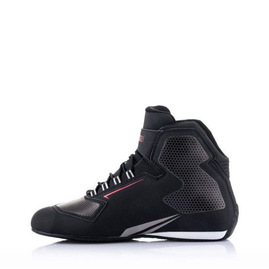 Baskets moto Alpinestars Sektor Waterproof Noir Blanc Gris