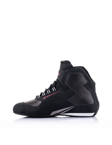 Baskets moto Alpinestars Sektor Waterproof Noir Blanc Gris
