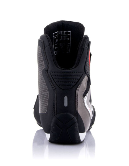 Baskets moto Alpinestars Sektor Waterproof Noir Blanc Gris