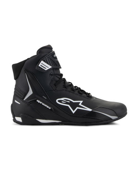 Baskets moto femme Alpinestars Stella Faster-4 Noir