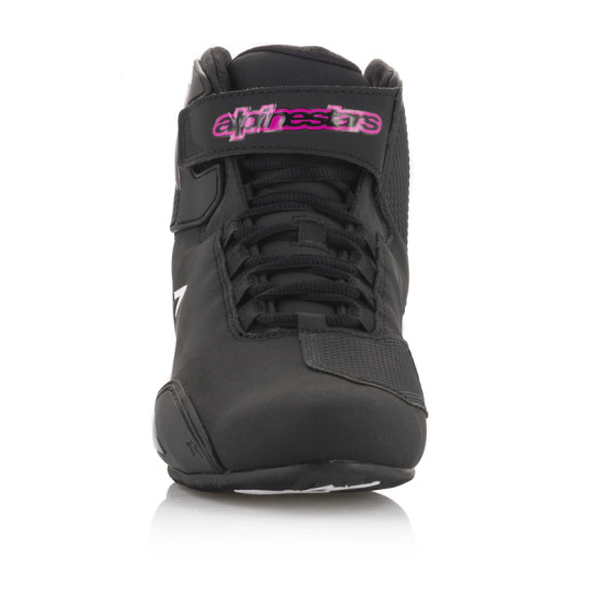 Baskets moto femme Alpinestars Stella Sektor Noir Fuschia
