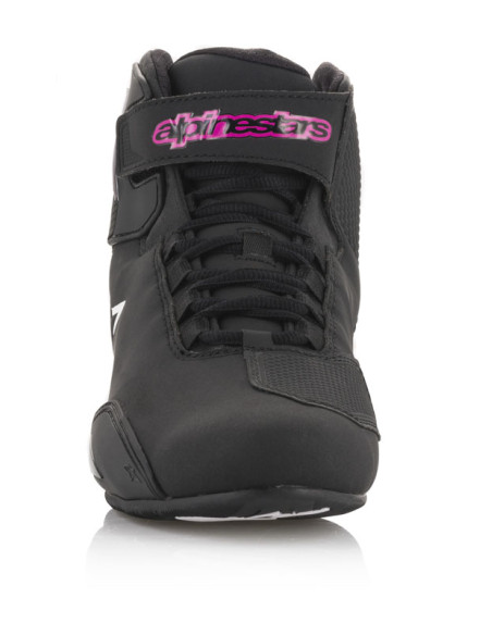 Baskets moto femme Alpinestars Stella Sektor Noir Fuschia