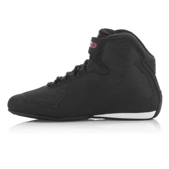 Baskets moto femme Alpinestars Stella Sektor Noir Fuschia