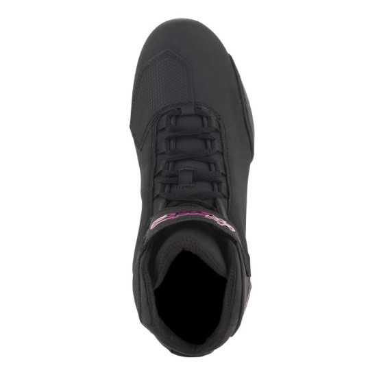 Baskets moto femme Alpinestars Stella Sektor Noir Fuschia