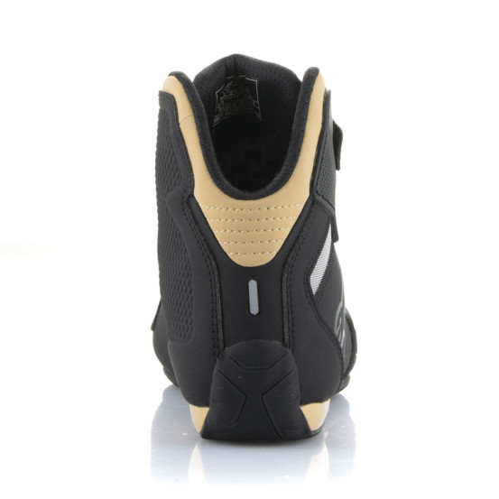 Baskets moto femme Alpinestars Stella Sektor Noir Or