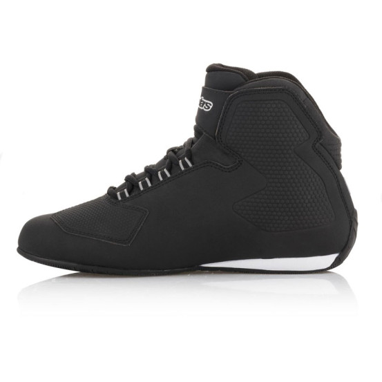 Baskets moto femme Alpinestars Stella Sektor Waterproof Noir Argent